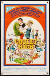 4z193 COOLEY HIGH 1sh '75 the student body was a chick named Veronica!