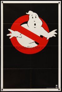 4z357 GHOSTBUSTERS no text teaser 1sh '84 Bill Murray, Aykroyd & Ramis are here to save the world!