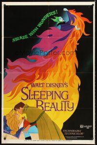 4z778 SLEEPING BEAUTY style A 1sh R70 Walt Disney cartoon fairy tale fantasy classic!