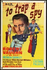 4z891 TO TRAP A SPY int'l 1sh '66 Robert Vaughn, David McCallum, The Man from UNCLE!
