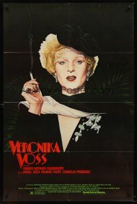 4z932 VERONIKA VOSS 1sh '82 Die Sehnsucht der Veronika Voss, Rainer Werner Fassbinder