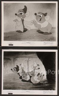 5a672 CINDERELLA 4 8x10 stills R73 Walt Disney classic cartoon, great images of the mice!