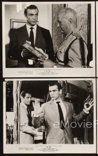 5a701 DR. NO 4 8x10 stills '62 Sean Connery as James Bond, Eunice Gayson, Jack Lord
