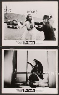 5a713 FAMILY 4 8x10 stills '72 great images of Charles Bronson & sexy Jill Ireland!