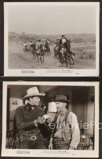 5a730 FRISCO TORNADO 4 8x10 stills '50 cowboy Allan Rocky Lane and his stallion Black Jack!