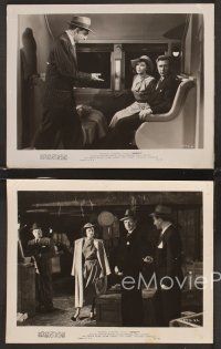 5a760 HIDEOUT 4 8x10 stills '49 Lloyd Bridges & Adrian Booth, film noir!