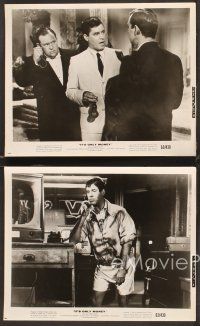 5a770 IT'S ONLY MONEY 4 8x10 stills '62 great images of wacky private eye Jerry Lewis!