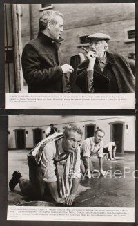 5a811 MACKINTOSH MAN 4 7.75x9.5 stills '73 Paul Newman, candid of director John Huston!