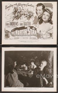 5a848 NORTH STAR 4 8x10 stills R47 Dana Andrews, Anne Baxter, Walter Huston, Farley Granger