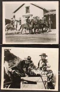 5a868 PRAIRIE JUSTICE 4 7.5x10 stills '38 great images of cowboys fighting & riding on horses!