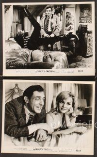 5a875 RATTLE OF A SIMPLE MAN 4 8x10 stills '65 sexy Diane Cilento in English comedy!