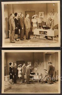 5a876 RED DRAGON 4 7.5x10 stills '45 Sidney Toler as Asian detective Charlie Chan!