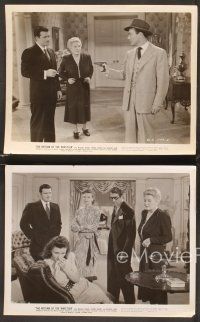 5a882 RETURN OF THE WHISTLER 4 8x10 stills '48 Michael Duane in the title role, Lenore Aubert