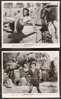 5a890 SAMSON & DELILAH 4 8x10 stills R68 Hedy Lamarr, Victor Mature, Cecil B. DeMille +1/2sh image!