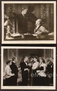 5a914 STRANGE MR. GREGORY 4 8x10 stills '45 includes cool close up of Edmund Lowe with crystal ball!