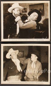 5a589 THREE IN THE SADDLE 5 8x10 stills '45 Tex Ritter & Dave O'Brien are The Texas Rangers!
