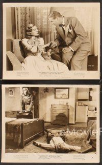 5a937 TOO LATE FOR TEARS 4 8x10 stills '49 great images of Dan Duryea & sexy Lizabeth Scott