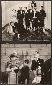 5a984 TOPPER TAKES A TRIP 3 7.75x9.5 stills '39 includes Roland Young in cool gambling scene!