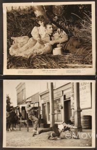 5a963 WEST OF THE PECOS 4 7.5x10 stills '45 Robert Mitchum & Barbara Hale, Zane Grey