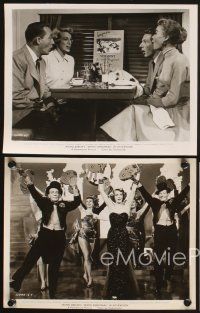 5a625 WHITE CHRISTMAS 5 8x10 stills '54 Bing Crosby, Danny Kaye, Clooney, Vera-Ellen, classic!