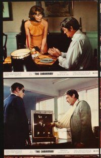 5a231 CHAIRMAN 6 color 8x10 stills '69 Gregory Peck, Anne Heywood, Arthur Hill. spies!