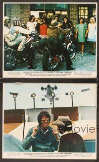 5a259 EASY RIDER 4 color 8x10 stills '69 Peter Fonda & Dennis Hopper, motorcycle biker classic!
