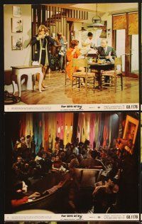5a236 FOR LOVE OF IVY 6 color 8x10 stills '68 Daniel Mann, Sidney Poitier, Beau Bridges, Lincoln