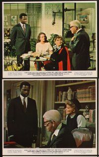 5a168 GUESS WHO'S COMING TO DINNER 10 color 8x10 stills '67 Sidney Poitier, Spencer Tracy, Hepburn