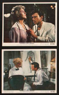 5a165 SUMMER & SMOKE 12 color 8x10 stills '61 Laurence Harvey & Geraldine Page, Tennessee Williams