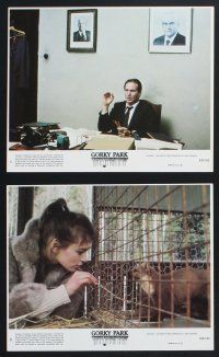 5a192 GORKY PARK 8 8x10 mini LCs '83 William Hurt, Lee Marvin, Joanna Pacula, Brian Dennehy