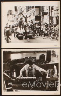 5a012 FAME presskit '80 Alan Parker & Irene Cara at New York High School of Performing Arts!