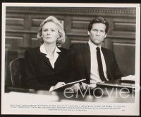 5a157 JAGGED EDGE presskit '85 images of Glenn Close & Jeff Bridges in courtroom!