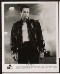 5a128 RAW DEAL presskit '86 tough guy Arnold Schwarzenegger, Kathryn Harrold!