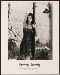 5a141 STEALING BEAUTY presskit '96 Bernardo Bertolucci, super close image of sexiest Liv Tyler!