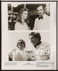 5a130 STICK presskit '85 Burt Reynolds, George Segal, Candice Bergen, Elmore Lenoard