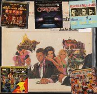 5b048 LOT OF 6 VINYL 33RPM MOVIE SOUNDTRACK RECORDS '53-83 Cincinnati Kid, Christine & more!