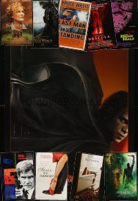 5b058 LOT OF 42 UNFOLDED ONE-SHEETS '84 - '06 Revenge of the Sith, Last Man Standing & many more!