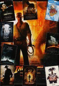5b060 LOT OF 39 UNFOLDED DOUBLE-SIDED ONE-SHEETS '00s Indiana Jones, Batman, Cinderella Man & more