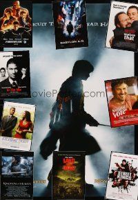 5b065 LOT OF 36 UNFOLDED DOUBLE-SIDED ONE-SHEETS '00s Harry Potter, Land of the Dead & more!