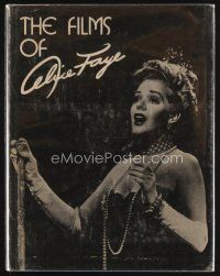5b176 FILMS OF ALICE FAYE signed 2nd edition rare hardcover book '74 by author W. Franklin Moshier!