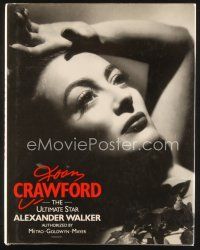 5b180 JOAN CRAWFORD: THE ULTIMATE STAR first U.S. edition hardcover book '83 bio by Alexander Walker