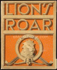 5b072 LION'S ROAR issue #6 exhibitor magazine Mar'41 art of S. Tracy & Katharine Hepburn by Kapralik