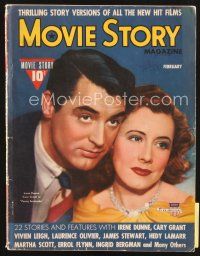 5b146 MOVIE STORY magazine February 1941 Irene Dunne & Cary Grant in Penny Serenade!