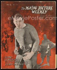 5b091 MOVING PICTURE WEEKLY exhibitor magazine June 7, 1919 Harry Carey posters, Elmo the Mighty!