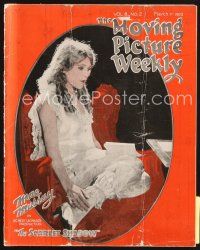 5b089 MOVING PICTURE WEEKLY exhibitor magazine March 1, 1919 Chaplin art, best art for The Craving