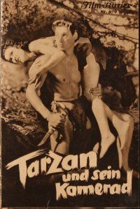 5b196 TARZAN & HIS MATE Austrian program '35 Johnny Weissmuller & Maureen O'Sullivan, different!
