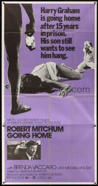 5c595 GOING HOME 3sh '71 ex-con Robert Mitchum's son wants to see him hang!