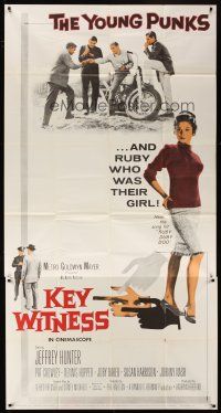 5c626 KEY WITNESS 3sh '60 motorcycle punk Dennis Hopper & Pat Crowley who was their girl!