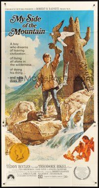 5c661 MY SIDE OF THE MOUNTAIN 3sh '68 a boy who dreams of leaving civilization to do his thing!