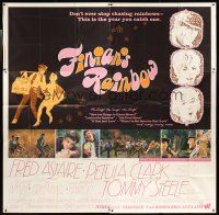 5c166 FINIAN'S RAINBOW 6sh '68 Fred Astaire, Petula Clark, directed by Francis Ford Coppola!